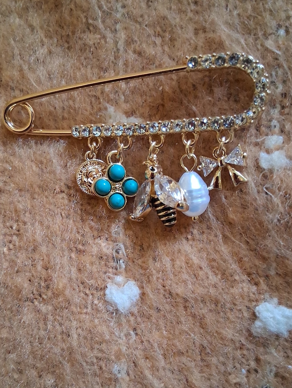 Saftey Pin Brooch